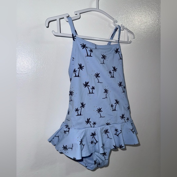 Zara Palm Tree One Piece Swim Size 2-3T - Picture 2 of 4